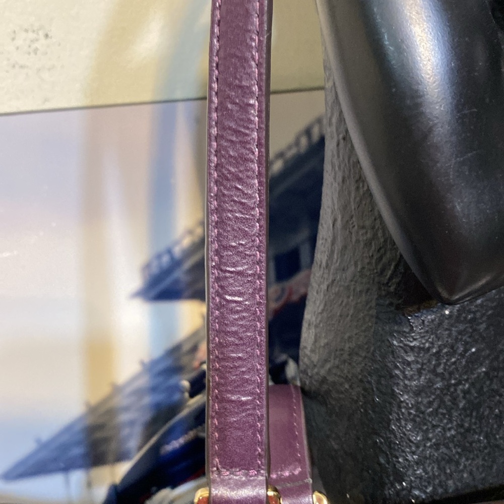 Michael Michael Kors Purple Leather Tote Bag - Picture 14 of 14